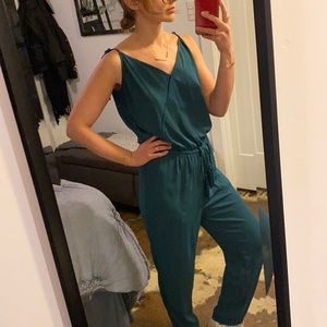 j crew olive jumpsuit 🫒